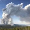 Smoke from wildfire